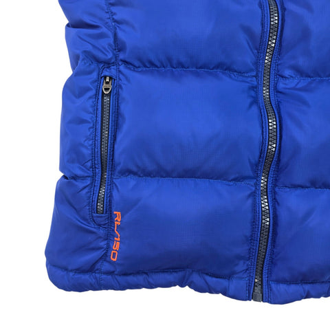 Polo Ralph Lauren RL/150 Down Puffer Gilet Jacket Blue Men's Small