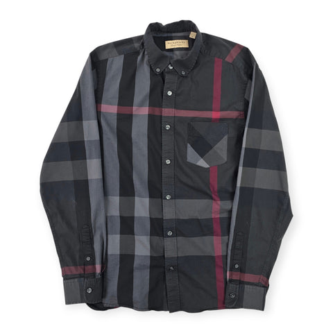 Burberry London Nova Check Long Sleeve Shirt Men's Medium