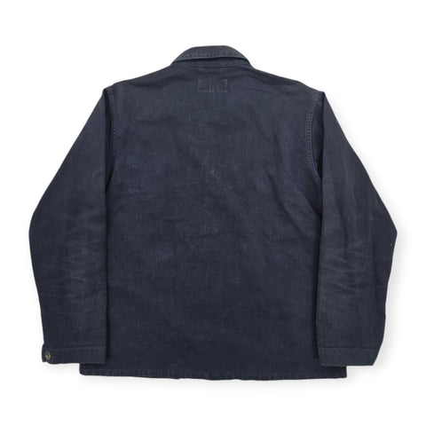 Engineereed Garments Workaday Utility Chore Jacket Navy Blue Men's Small
