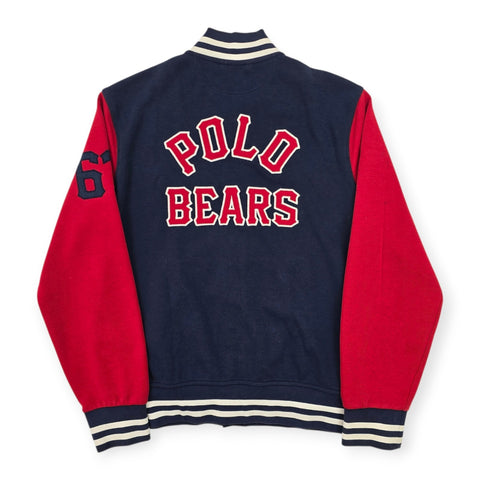 Polo Ralph Lauren Bears Spellout Varsity Jacket Men's Small