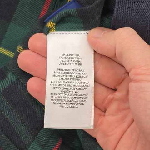 Polo Ralph Lauren Tartan Plaid Single Breast Blazer Men's Large