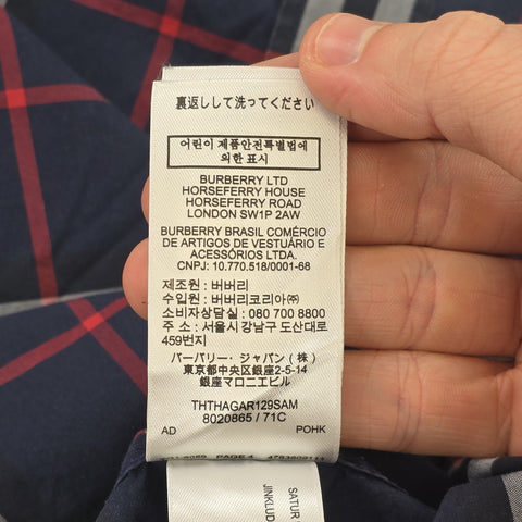 Burberry Nova Check Archive Long Sleeve Shirt Men's Small