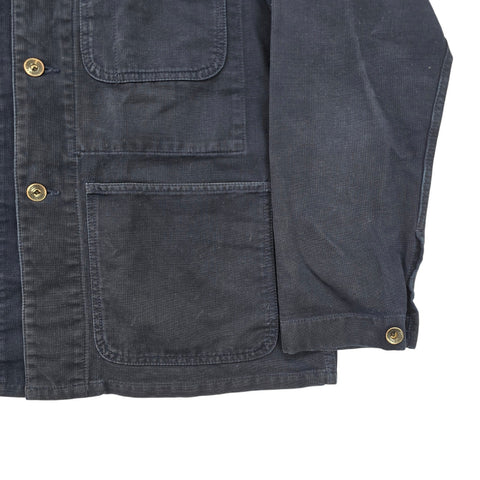 Engineereed Garments Workaday Utility Chore Jacket Navy Blue Men's Small