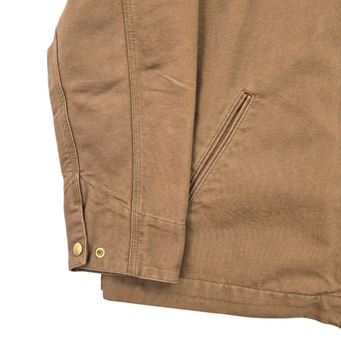 Carhartt WIP Detroit Mesh Lined Jacket Brown Men's XXL