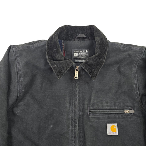 Carhartt Detroit Workwear Blanket Lined Jacket Black Men's Small