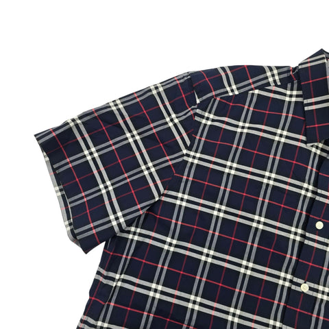 Burberry London Nova Check Short Sleeve Shirt Men's XL