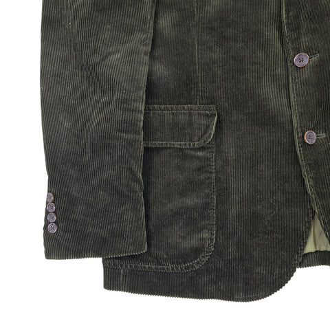 Polo Ralph Lauren Chore Jacket Corduroy Blazer Green Men's 44R