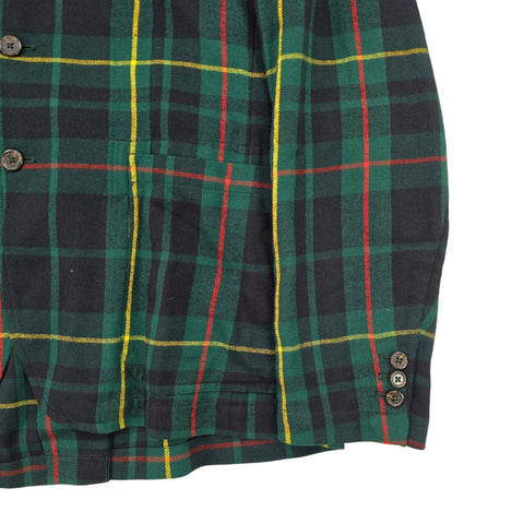 Polo Ralph Lauren Tartan Plaid Single Breast Blazer Men's Large