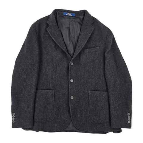 Polo Ralph Lauren Wool Single Breasted Blazer Grey Men's Size 44R