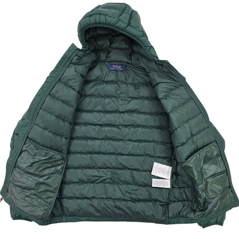 Polo Ralph Lauren Down Puffer Jacket Green Men's Medium