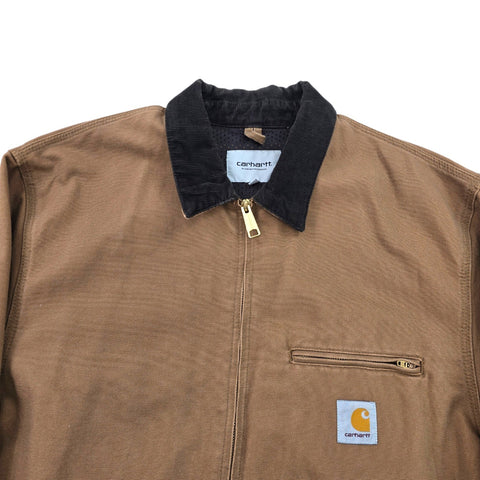 Carhartt WIP Detroit Mesh Lined Jacket Brown Men's XXL