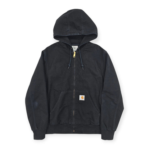 Carhartt WIP Active Bomber Jacket Hooded Black Men's Medium