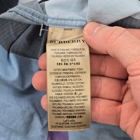 Burberry London Nova Check Long Sleeve Shirt Men's Small