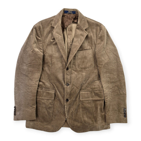 Polo Ralph Lauren Chore Jacket Corduroy Blazer Brown Men's 38R