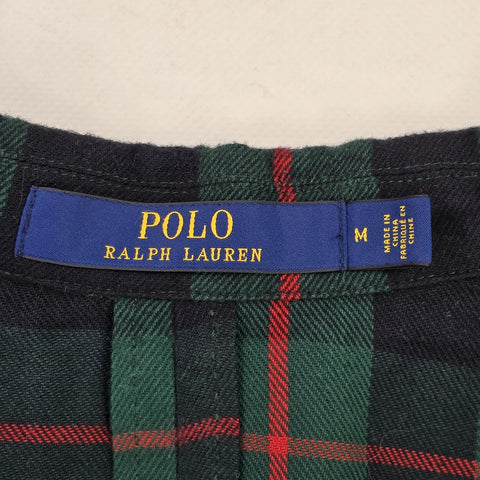 Polo Ralph Lauren Tartan Plaid Single Breast Blazer Jacket Men's Medium