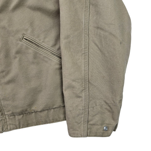 Carhartt Detroit Y2K Workwear Jacket Brown Men's Large