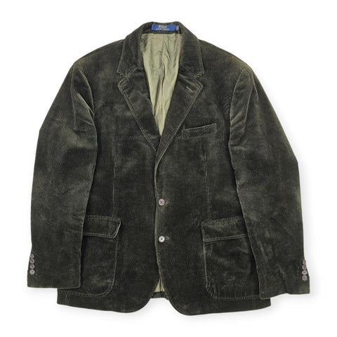 Polo Ralph Lauren Chore Jacket Corduroy Blazer Green Men's 44R
