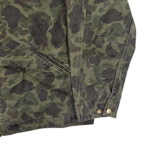 Carhartt WIP Detroit Duck Camo Bomber Jacket Men's XL