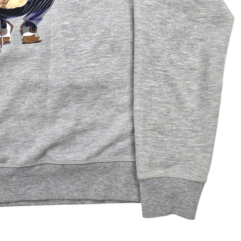 Polo Golf Ralph Lauren Bear Graphic Sweatshirt Grey Men's Medium