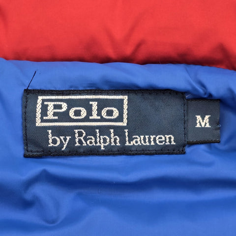 Polo Ralph Lauren USA Big Pony Down Puffer Gilet Jacket Black Men's Medium