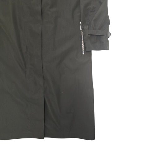 Belstaff Navis Parka Tri-Tech Shell Long Jacket Green Men's Large