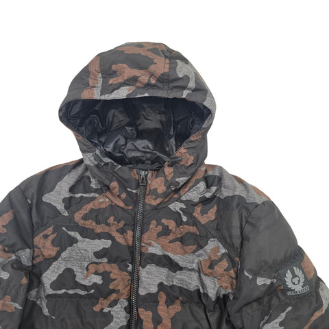 Belstaff Redenhall Down Puffer Camouflage Jacket Men's Medium