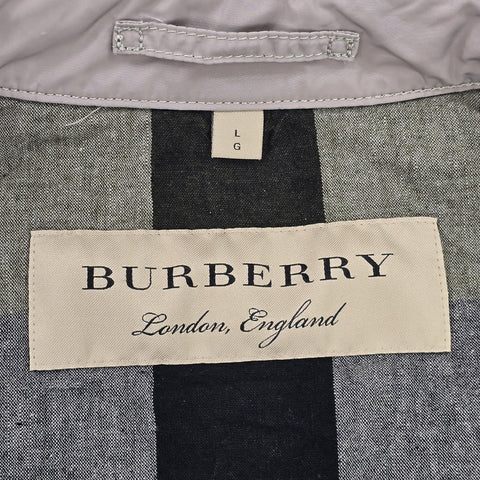 Burberry London Double Breasted Trench Coat Brown Men's Large