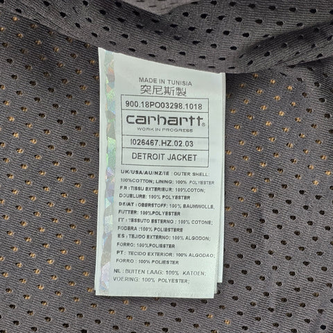 Carhartt WIP Detroit Mesh Lined Jacket Brown Men's XXL