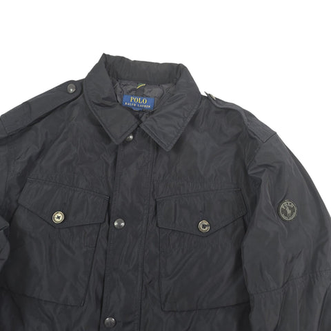 Polo Ralph Lauren Quilt Lined Field Jacket Blue Men's Medium