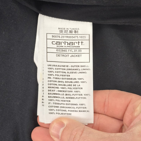 Carhartt WIP Detroit Bomber Jacket Brown Men's XL