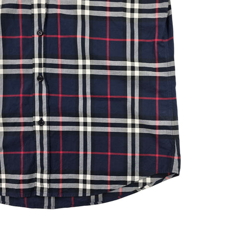 Burberry Nova Check Short Sleeve Shirt Men's Large