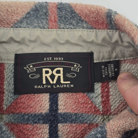 RRL Ralph Lauren Southwestern Navajo Aztec Overshirt Men's Medium