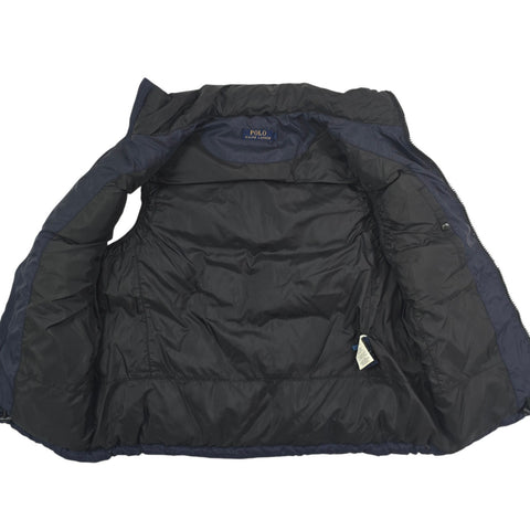 Polo Ralph Lauren RL/150 Down Puffer Gilet Jacket Blue Men's Small