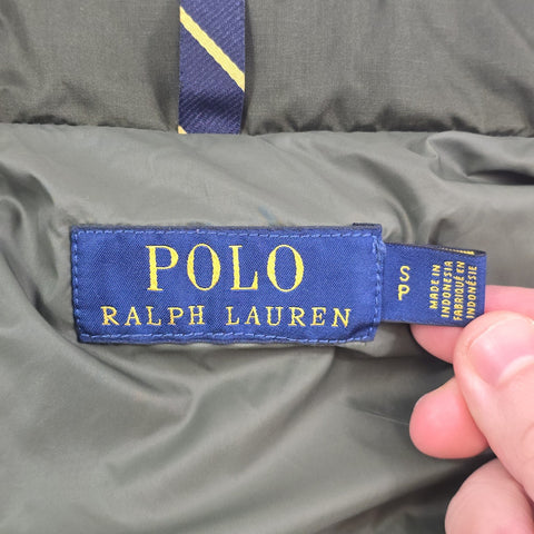 Polo Ralph Lauren Gorham Down Puffer Gilet Jacket Green Men's Small