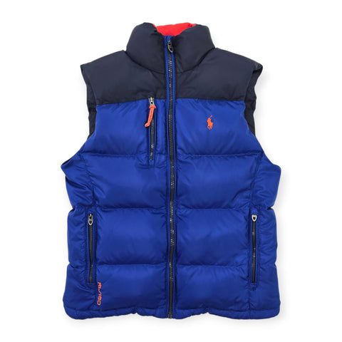 Polo Ralph Lauren RL/150 Down Puffer Gilet Jacket Blue Men's Small