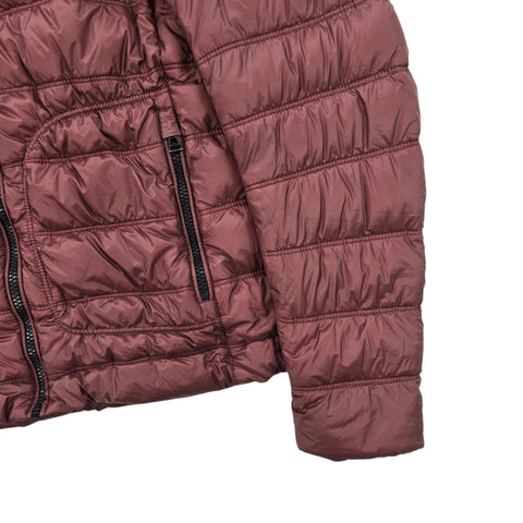 Belstaff Halewood Down Puffer Jacket Purple Men's Size 46 IT