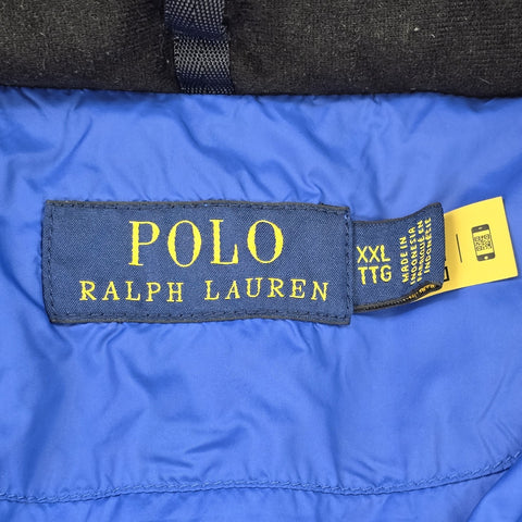 Polo Ralph Lauren Big Pony Tyrol Down Puffer Jacket Blue Men's XXL