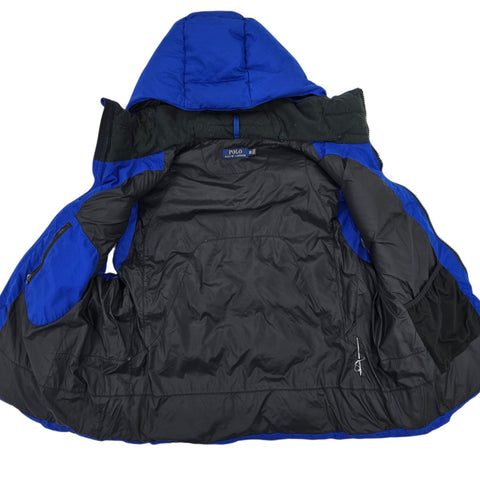 Polo Ralph Lauren Big Pony Tyrol Down Puffer Gilet Jacket Blue Men's XXL