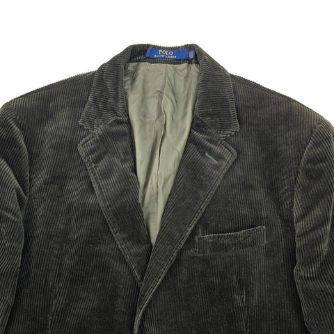 Polo Ralph Lauren Chore Jacket Corduroy Blazer Green Men's 44R