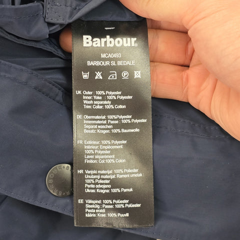 Barbour SL Bedale Field Jacket Blue Men's Size 38