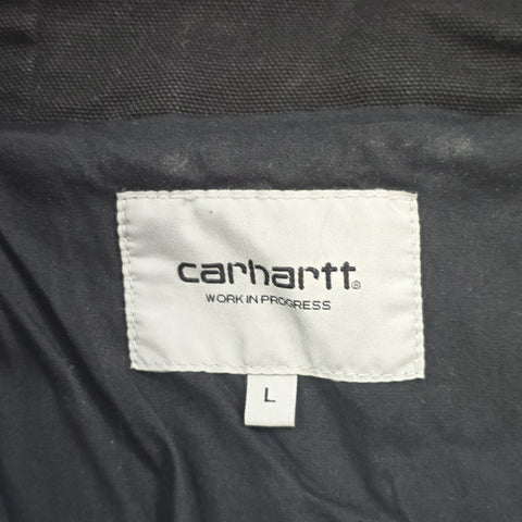 Carhartt WIP Active Bomber Jacket Hooded Black Men's Large