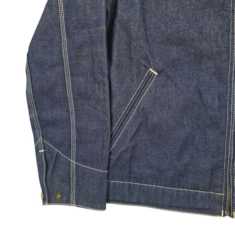 Carhartt WIP Detroit Denim Bomber Jacket Blue Men's Medium