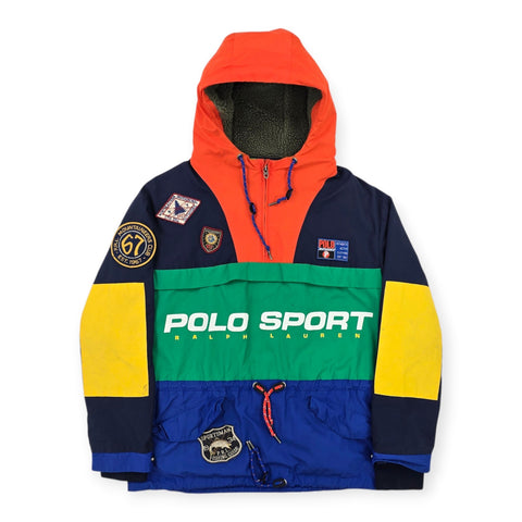 Polo Sport Ralph Lauren Sportsman Fishing Guide Anorak Jacket Men's Small