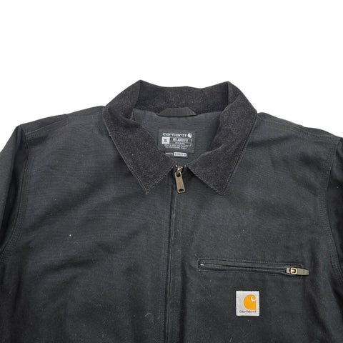 Carhartt Detroit Workwear Blanket Lined Jacket Black Men's XL