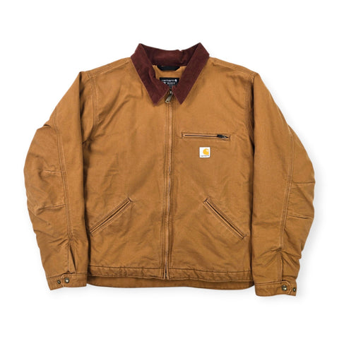 Carhartt Detroit Workwear Blanket Lined Jacket Brown Men's XXL