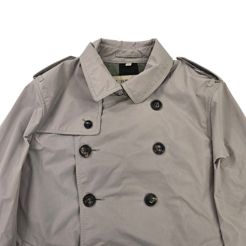 Burberry London Double Breasted Trench Coat Brown Men's Large