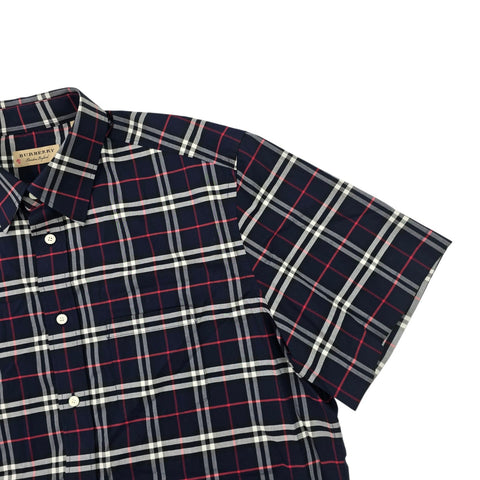 Burberry London Nova Check Short Sleeve Shirt Men's XL