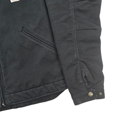Carhartt Detroit Workwear Blanket Lined Jacket Black Men's Large