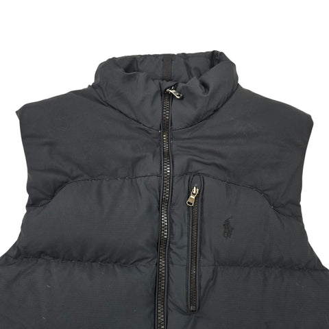 Polo Ralph Lauren Gorham Down Puffer Gilet Jacket Black Men's Medium