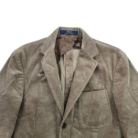 Polo Ralph Lauren Chore Jacket Corduroy Blazer Brown Men's 38R